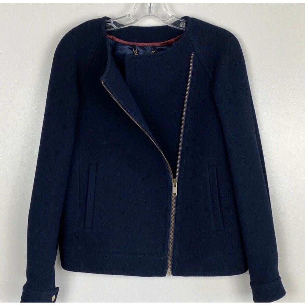 Navy Blue Women's Jacket J Crew